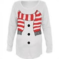 thumbnail image 1 of Snowman Costume de Maternité Blanc Doux à Manches Longues, 1 of 1