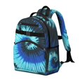 thumbnail image 2 of Colorful Tie Dye Pattern Backpack for School,Cute School Bag,Schoolbag with Adjustable Shoulder Straps & Padded Back,15.25"x11.5"x5.25", 2 of 5