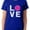 Blue, variant on TeeStars - Love Volleyball - Best Gift Idea for Volleyball Lovers Women T-Shirt XX-Large Gray