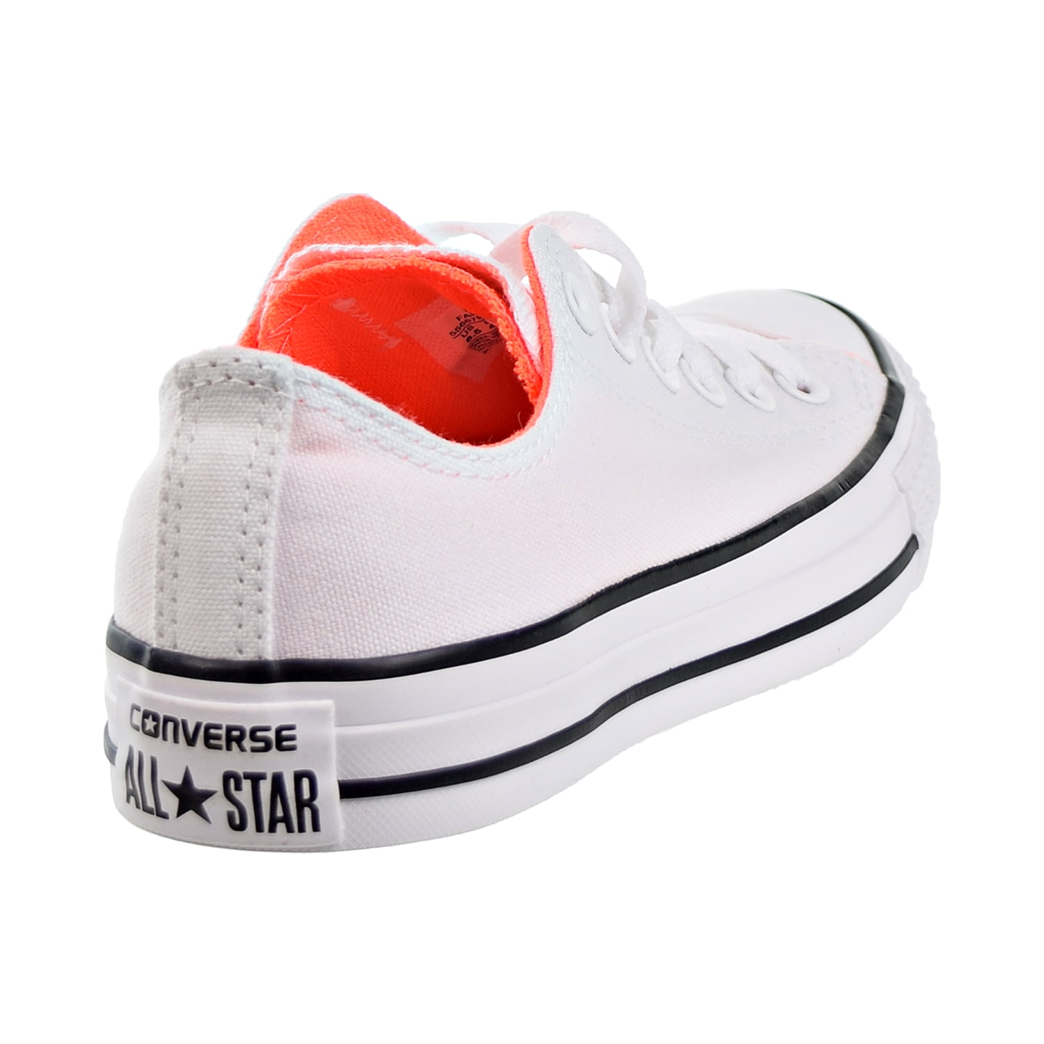 Converse - Converse Chuck Taylor All Star Double Tongue Ox Womens Shoes  White/Hyper Oranges 556679f - Walmart.com - Walmart.com