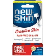 NEW-SKIN Sensitive Skin Hypoallergenic Liquid Bandage for Minor Cuts and Scrapes, 0.3 Ounce