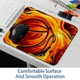 thumbnail image 6 of Basketball Printed Square Mousepad Desk Pad Desk Mat, 8.3x9.8 Inch, Non-Slip Rubber Bottom, Suitable for Office and Gaming, 6 of 6