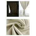 thumbnail image 3 of JVBTVB Blackout Curtain Panels Pair 39x59 Inch - Polyester Thermal Insulated Bedroom Curtains with Noise Reduction, No Drill Required, 3 of 7