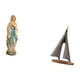 thumbnail image 5 of Estatua decorativa de María en , figura de resina, modelo de Jesús en para escritorio o habitación de oficina., 5 of 8