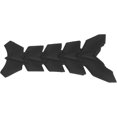 thumbnail image 3 of AVEKI 3D Protector Decal Sticker, Motorcycle Gel Oil Gas Tank Pad Fish Bone Protector Decal Sticker Pad Decor Rubber(Black) B0514, 3 of 7