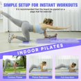 thumbnail image 3 of Wussanun Foldable Pilates Board with Adjustable Resistance, Portable Reformer Machine for Core Training Yoga Full-Body Workout, Multi-Function Home Gym Equipment, 3 of 7
