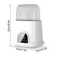 thumbnail image 3 of potrochi clearance Double Bottle Warmer Fast Baby Bottle Warmer For Breastmilk With Timer Fits 2 Bottles Accurate Temp Control Milk Warmer With Thaw Steri-lizing Keep Warm, 3 of 8
