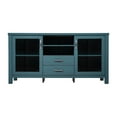 thumbnail image 6 of Flash Furniture Dion 29.75" Buffet Sideboard Storage Cabinet with 3 Shelves Teal (EVCA7515ZZTL), 6 of 12