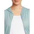 thumbnail image 4 of Secret Treasures Women's Ribbed Full Zip Hoodie and Pants Set, 2-Piece, 4 of 5