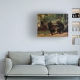 thumbnail image 2 of Trademark Fine Art Masters Collection Dancing Bears Canvas Wall Art - 14x19, 2 of 5