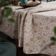 thumbnail image 4 of Nvzi Christmas Rectangle Tablecloths Table Cover for Dining, Parties, Xmas, Holiday, Winter-SIZE G:53*94inch ,White, 4 of 5
