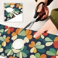 thumbnail image 6 of Yayeee Faucet Mat for Kitchen Sink 14.7" Diatomite Long Splash Guard Pad, Green Clover Pattern, 6 of 7