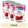 (3 pack) Duncan Hines Comstock, Premium Strawberry Pie Filling & Topping, Ready to Use, 21 oz.