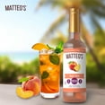 thumbnail image 4 of Matteo's Sugar Free Fruit Syrup, Peach, 750mL, 0 Calories, 0 Sugar, (Single Bottle), 4 of 5