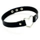 thumbnail image 3 of Collar Gótico Punk Para Mujer, Gargantilla De Corazón De Cuero Pu Ajustable A La Moda Y Joyería De Hip Hop Methold AP007570-09, 3 of 5