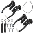 thumbnail image 2 of Miangastore 1 Set V Brake Kit Aluminium Alloy Rubber Practical Design Mountain Biking Bicycle Maintenance, 2 of 8