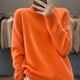 thumbnail image 3 of Suéter de mujer, suéter de cuello alto, suéter de tendencia 2022, nueva moda, suéter de otoño e invierno, suéter coreano, suéter de mujer, prendas de punto, 3 of 5