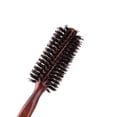 thumbnail image 2 of Yucurem 3 Sizes Anti Static Wood Bristle Hair Round Brush Hairdresser Styling, 2 of 10