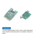thumbnail image 4 of Unique Bargains M.2 AE Gigabit Network Card 8125B 1G Ethernet Port 1000Mbps High Speed Desktop, PC, Office Computer, 4 of 5