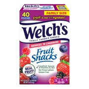 Welch's Berries 'N Cherries Fruit Snacks - 40 ct