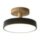 thumbnail image 2 of Lámpara De Pasillo, Luz LED Interior Para Recibidor, Pantalla Acrílica, Cuerpo De Madera Maciza, Hierro Inoxidable, Iluminación Uniforme, Luz Blanca Cálida Suave, 2 of 9