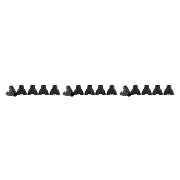 Advancent 5Pcs Trekking Poles Walking Stick Canes Rubber Replacement Caps 19mm Tips Type1 NO1