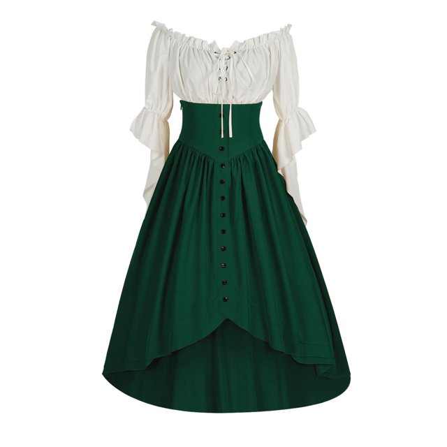 FcBaudy Robe de Cour, Robes pour Femmes, Robes d'Été pour Femmes Robe d'Halloween Élégante Style Cour pour Femmes Robe Femme