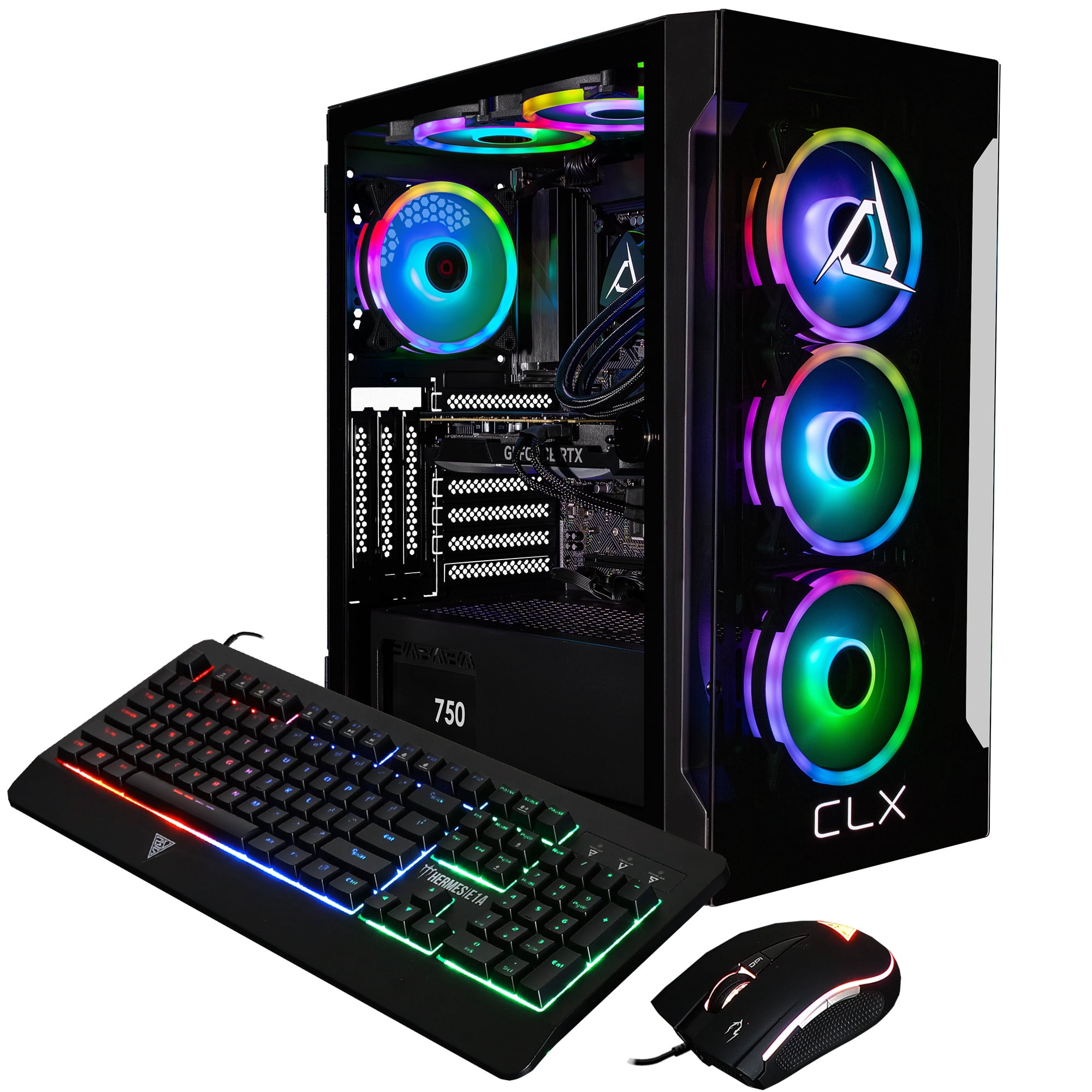 CLX SET Gaming PC Intel Core Ultra 9 285K, 64GB DDR5, GeForce RTX 4070 SUPER, 2TB SSD, 4TB HDD, Windows 11 Home