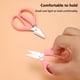 thumbnail image 5 of Tijeras de costura domésticas, mini tijeras portátiles para estudiantes, ideales para niños, manualidades y proyectos escolares. Puntas redondeadas seguras para facilitar el corte. Aestivo |, 5 of 7