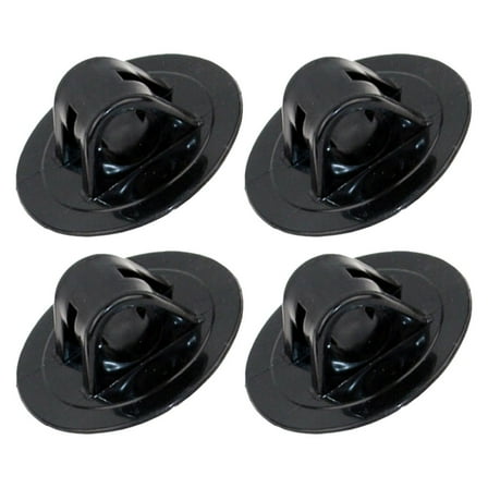 GOOHOCHY Kayak Motor Mount Bracket Black 4Pcs Stable Hold for Kayak and Canoes
