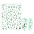 thumbnail image 1 of Christmas Nail Sticker DIY Fashion Snowflake Nail Decal Adhesive Nail Decal, 1 of 6