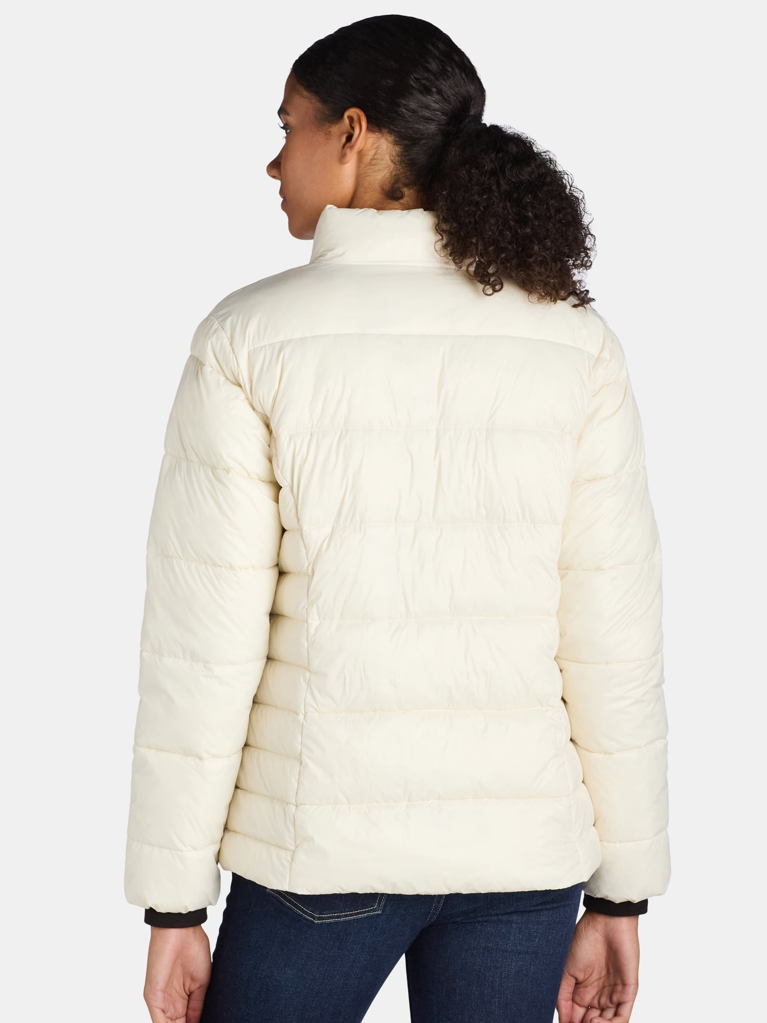 Time and Tru Women's and Women's Plus Core Puffer, Sizes XS - 3X