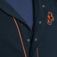 thumbnail image 3 of Men's G-III Sports by Carl Banks  Navy Chicago Bears Adaptive Home Team Magnetic Button-Up Top, 3 of 3