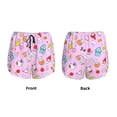 thumbnail image 5 of Lsque Sanrio Printed Women's Running Shorts with Liner Pockets,Elastic Quick Dry Workout Athletic Gym Yoga Shorts,Womens High Waist Shorts-Large, 5 of 9