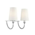 thumbnail image 4 of Savoy House Cameron 15" 2 Lights Transitional Metal Bath Bar in Polished Nickel, 4 of 6