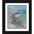 thumbnail image 1 of Owen-Cullimore, Tracy 26x31 Black Ornate Wood Framed with Double Matting Museum Art Print Titled - Treasure Hunting, 1 of 4