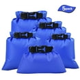 thumbnail image 2 of 5 Pcs Sacs de Rangement Imperméables pour l'Extérieur Sac Étanche Sac de Rangement pour Appareil Photo de Téléphone Intelligent pour Rafting Sports Nautiques, 2 of 8