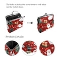 thumbnail image 3 of Stylish Microfiber Coin Purse with Zinc Alloy Clasp, 4.3x4.7 in/11x12 cm Size, 3 of 7