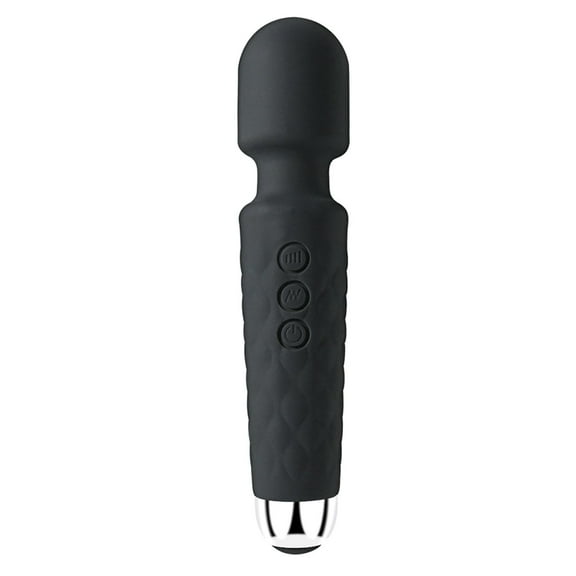 Centerel Wand Massager Vibrator with 8 Speeds 20 Vibration Modes, Personal Massager Adult Sex Toys for Women-Black