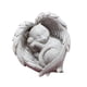 thumbnail image 3 of Durmiendo En Alas De Ángel, Estatua Conmemorativa Para Mascotas, Artesanías De Resina, Monumentos Para Perros, Adornos Tradicionales De Lápida Sepulcral Vogacara HA039908-02, 3 of 6