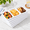 White-20, variant on White 20 Count 3 Section Plastic Serving Trays 15.43 x 8.35 In