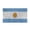 Argentina, variant on Switzerland Flag Cape Wearable National Flag 3x5 Ft with Sleeves, 3D Soccer Fan Body Flag with Neck Tie, Fade Resistant Polyester Cheering Gear