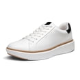 thumbnail image 1 of Zapatillas de moda para hombre Bruno Marc blancas talla 8 casuales, 1 of 9