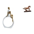 thumbnail image 1 of Figura Abstracta De Caballo, Estatua De Mujer, Centro De Mesa, Dormitorio, Regalo Para Lectores, Estantería, Escultura De Granja, Adorno Artístico Coleccionable, Decoración Versátil Para El, 1 of 8