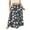 Fleur Marine, variante sur SUNSIOM Jupe Longue d'Été pour Femme, Jupe Élégante Taille Haute Jupe Évasée Jupe Décontractée Fluide Jupes de Plage