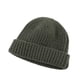 thumbnail image 1 of Gorro de invierno de punto Minnieouse gorro de protección de lana a la moda verde oscuro, 1 of 6