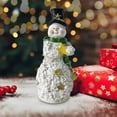 thumbnail image 1 of Adornos navideños, adornos navideños, regalos navideños, gran muñeco de copo de nieve, ingeniosa decoración de escritorio, joyería, muñeco luminoso, dinosaurio, adorno navideño, muñeco de nieve hueco, 1 of 1