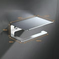 thumbnail image 2 of unbranded Organizador De Higiénico Con Repisa Móvil En Aluminio Anodizado Plateado, 2 of 8