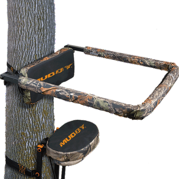 Muddy Outdoors Universal Hunting Tree Stand Reliable Flip Up Shooting Rail Rest