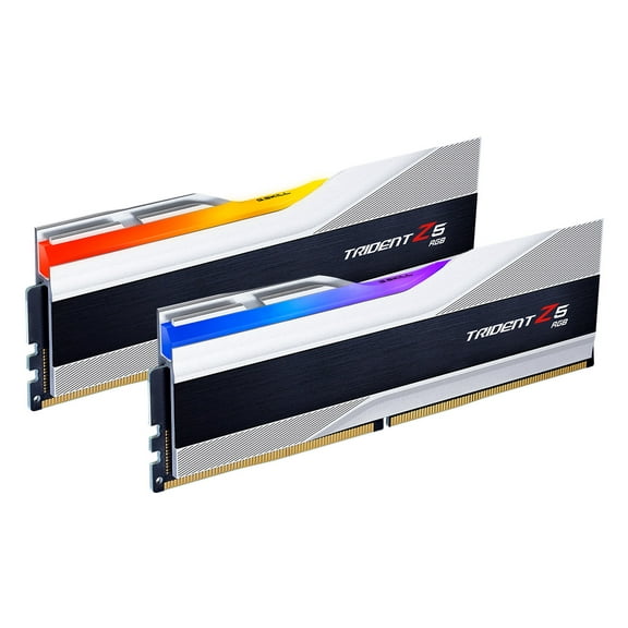 32GB G.Skill DDR5 Trident Z5 RGB 6000MHz CL40 Dual Channel Kit 2x 16GB Silver